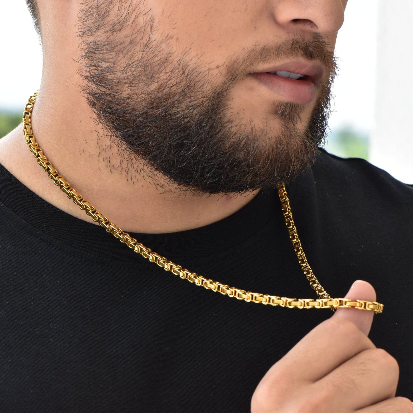 Cadena Rustica Hombre